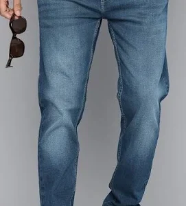 Men's Cotton Rich Stretchable Relaxed Fit Jeans | Casual Denim